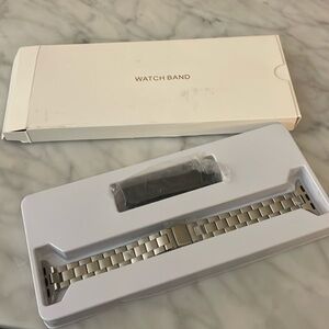 Apple Watch band - 38mm stainless steel. Never worn, brand new.